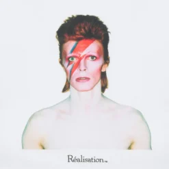 Fashion Aladdin Sane Baby Tee - White Women Tees