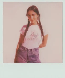 Cheap Bunny Tee - Blue Heart Women Tees