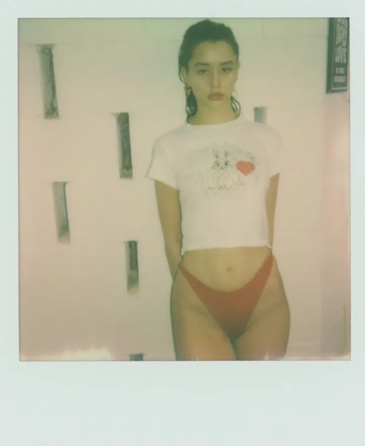 Online Bunny Tee - Red Heart Women Tees