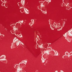Clearance Handkerchief - Red Butterfly Women Accessories