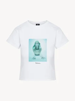 Clearance Hunky Dory Baby Tee - White Women Tees
