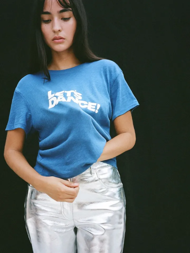 Clearance Let's Dance Tee - Blue Women Tees