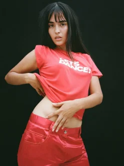 Sale Let's Dance Tee - Red Women Tees