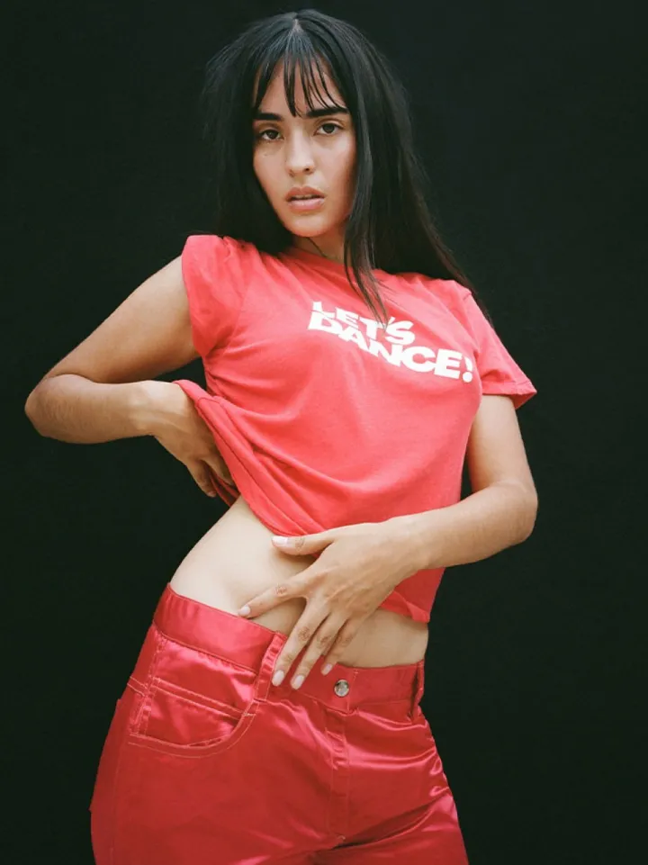 Sale Let's Dance Tee - Red Women Tees