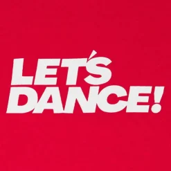 Sale Let's Dance Tee - Red Women Tees