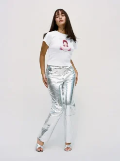Cheap Pin Ups Baby Tee - White Women Tees