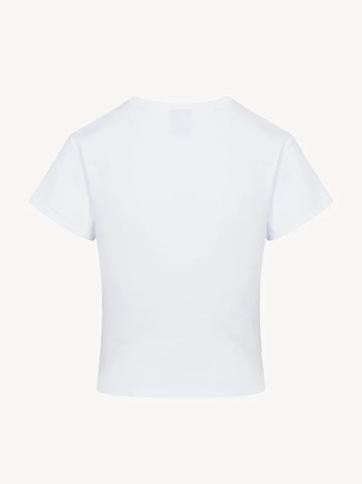 Cheap Pin Ups Baby Tee - White Women Tees