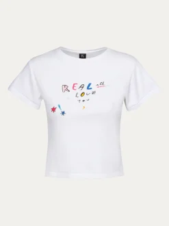 Discount Real Love Tee - White Women Tees