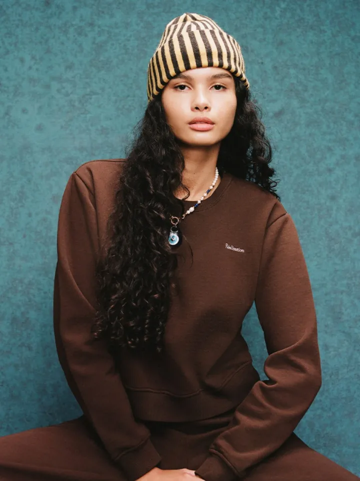 Discount Real Sweatshirt - Chocolate Women Sweats