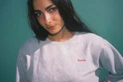 Outlet Real Sweatshirt - Grey Women Sweats