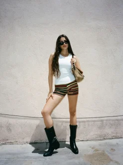Store Real Tank - White Women Tanks