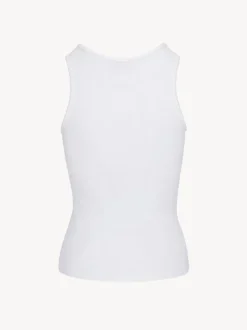 Store Real Tank - White Women Tanks