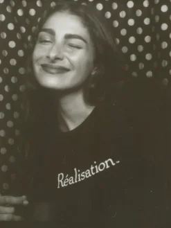 Sale Realisation Logo Tee - Black Women Tees