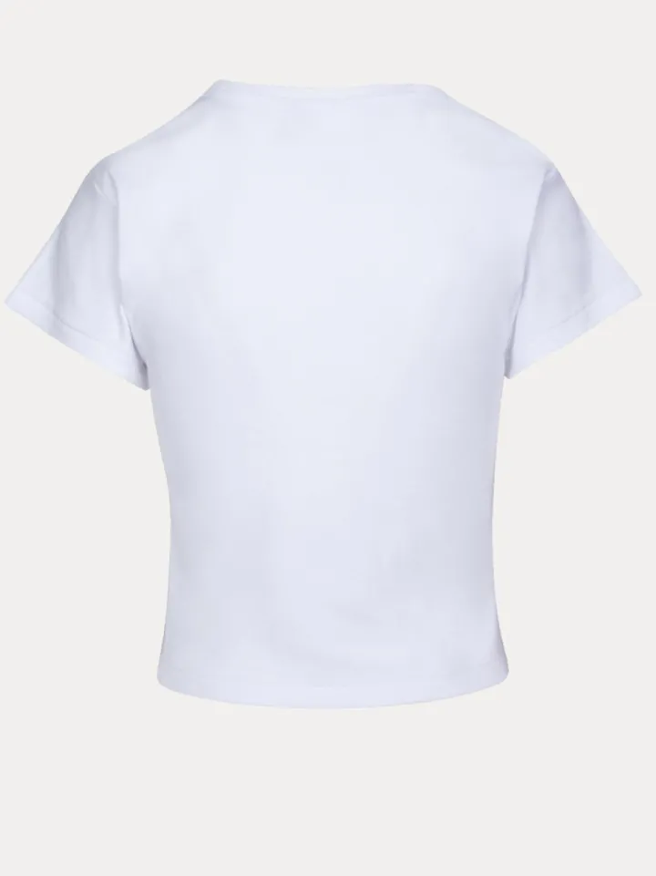 Best Realisation Logo Tee - White Women Tees