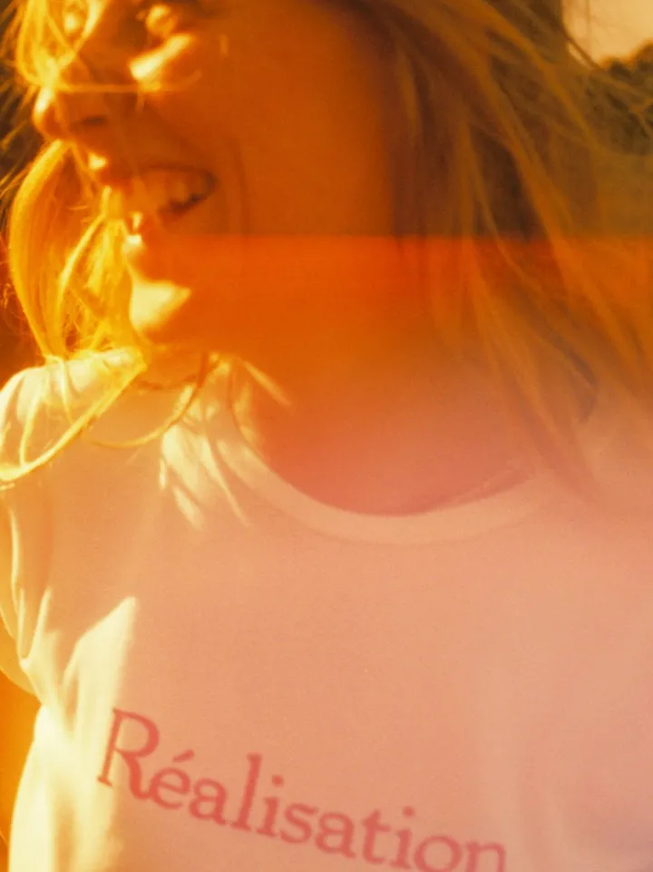 Best Realisation Logo Tee - White Women Tees