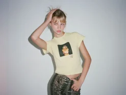 Sale Studio Baby Tee - Lemon Women Tees