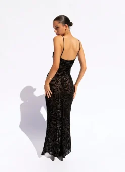 Clearance The Amber - Zebra Women Dresses