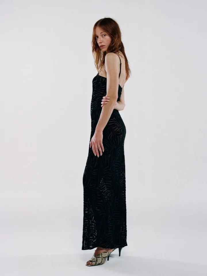 Clearance The Amber - Zebra Women Dresses