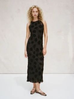 Store The Carla - Lily Devore Noir Women Dresses
