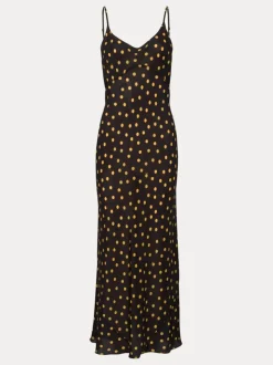 Hot The Iggy - Yellow Polka Dot Women Dresses