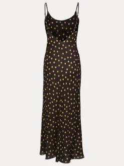 Hot The Iggy - Yellow Polka Dot Women Dresses