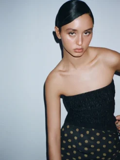 Best Sale The Iman - Black Women Tops