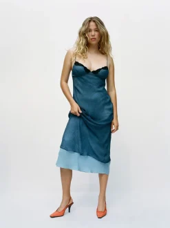 Cheap The Karlie - Denim Women Dresses