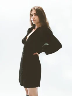 Shop The Leekley - Black Velvet Women Dresses