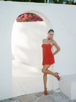 Flash Sale The Lilou - Real Red Women Dresses