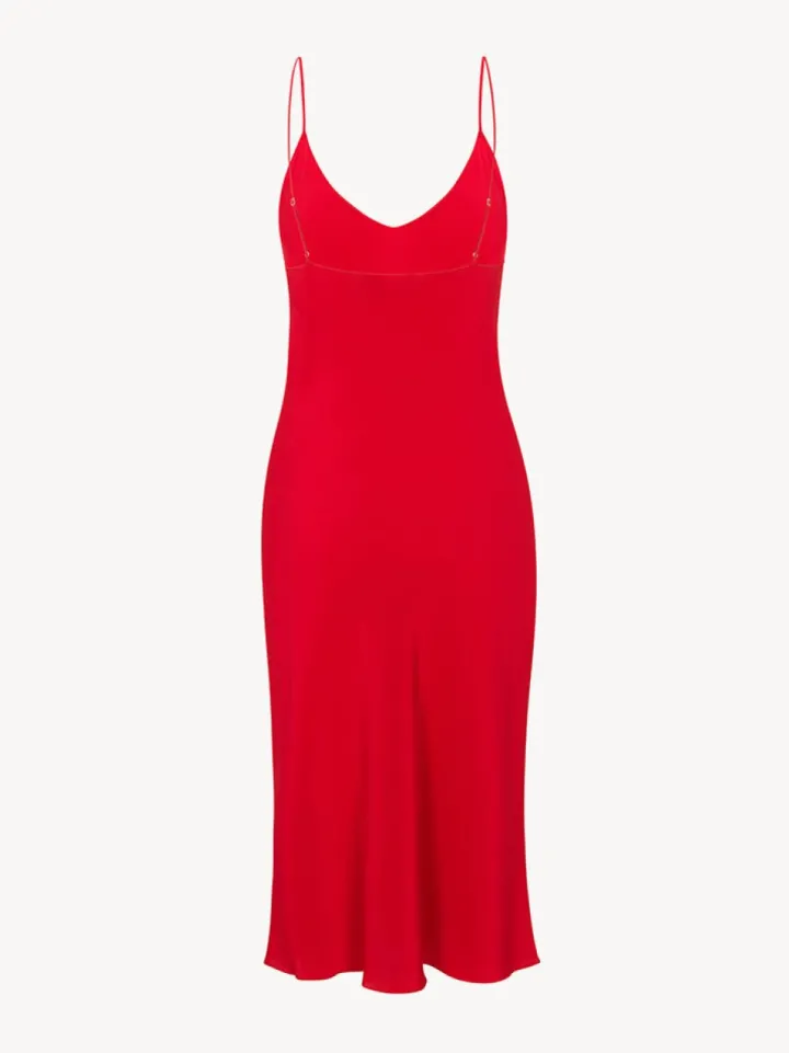 Cheap The Natasha Slip - Red Women Dresses