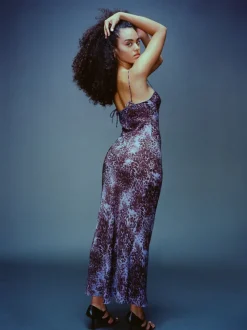 Hot The Penelope - Purple Leopard Women Dresses