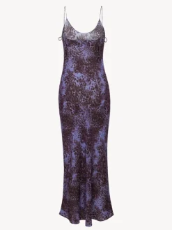 Hot The Penelope - Purple Leopard Women Dresses