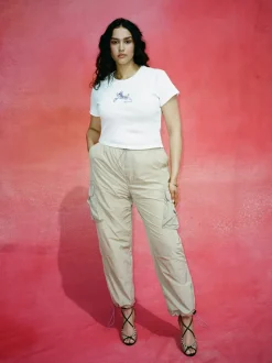 Clearance The Pony Tee - White Women Tees