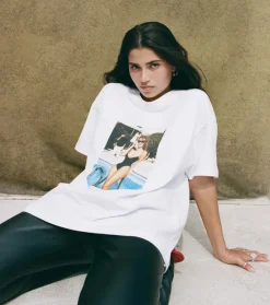 Best Sale The Poolside Tee - White Women Tops