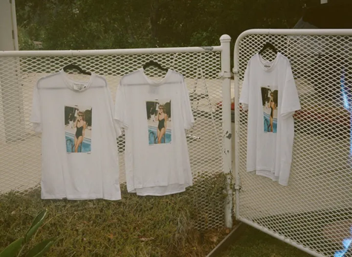 Best Sale The Poolside Tee - White Women Tops