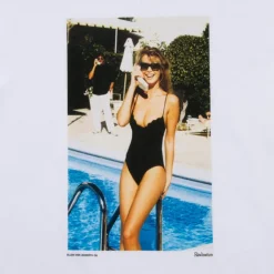 Best Sale The Poolside Tee - White Women Tops