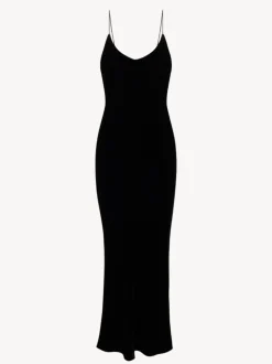 Fashion The Rachel - Black Velvet Women Dresses