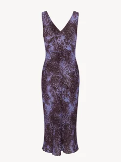 Fashion The Scarlet - Purple Leopard Women Dresses