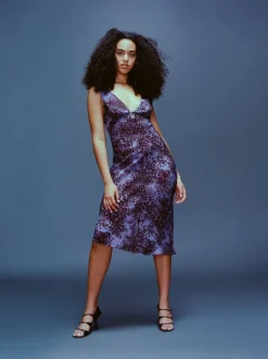 Fashion The Scarlet - Purple Leopard Women Dresses