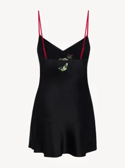 Fashion The Serious Moonlight Slip - Noir Women Sleepwear