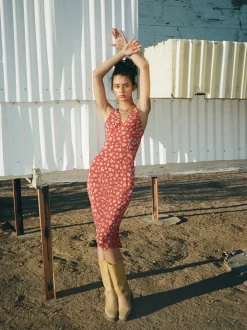 Flash Sale The Stephanie - Saffron Women Dresses