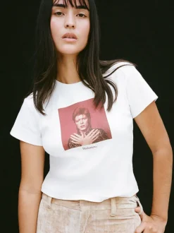 Flash Sale Watch That Man Baby Tee - White Women Tees