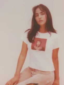Flash Sale Watch That Man Baby Tee - White Women Tees
