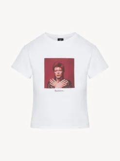 Flash Sale Watch That Man Baby Tee - White Women Tees